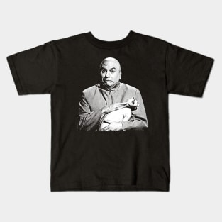 Dr Evil With Cat Kids T-Shirt